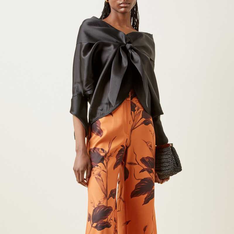 Andres Otalora Granada Silk Top In Size 2 Bnwt!